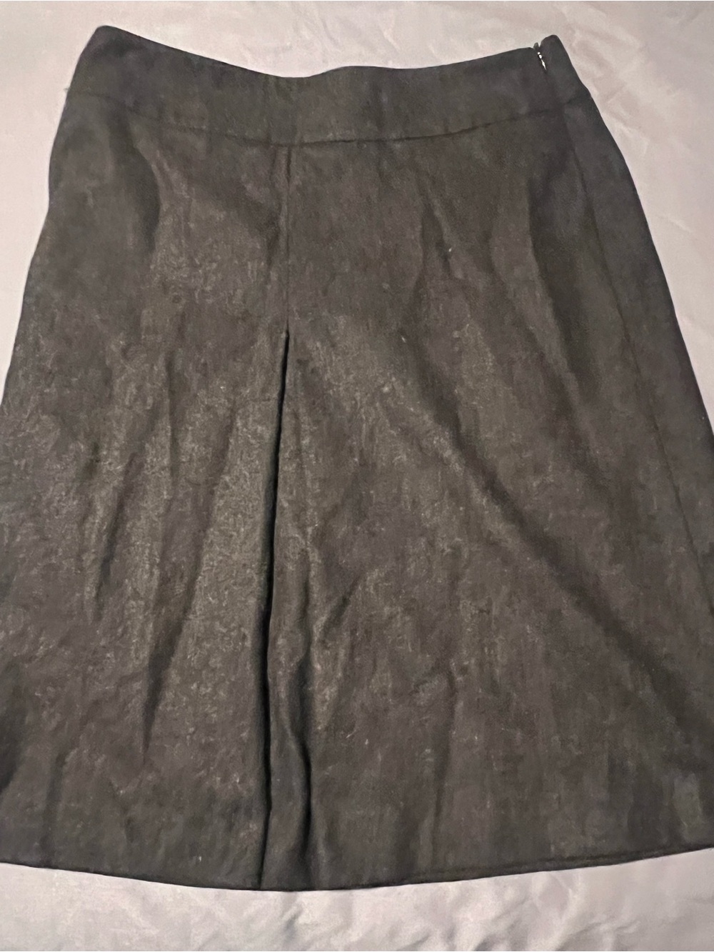 Banana Republic Dark Charcoal A-Line Skirt